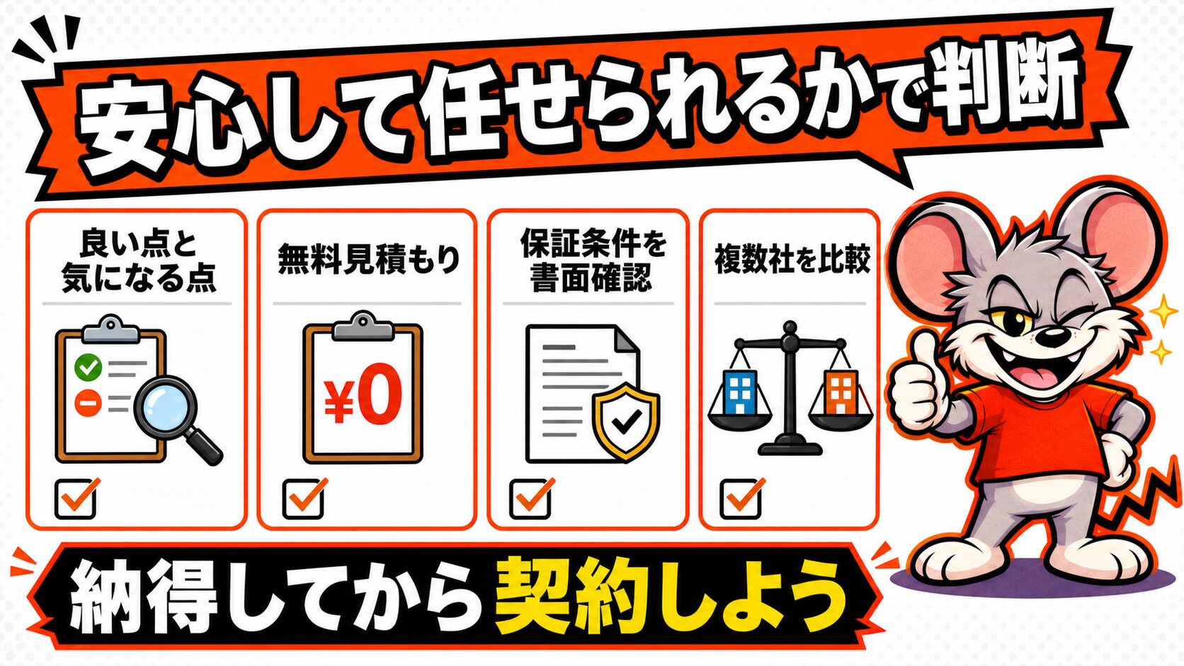 ペスコンProの口コミと費用感、判断ポイントのまとめ図解